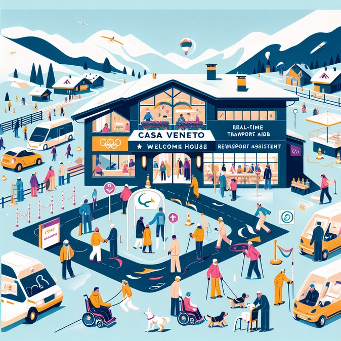 ‘Casa Veneto’ Re-opens in Cortina as Paralympics Welcome Centre for International Guests