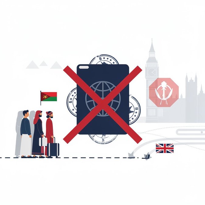 بريطانيا تهدد بحظر شامل على تأشيرات المواطنين الإريتريين