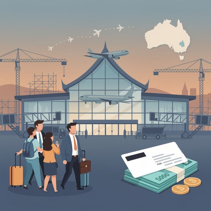 Thailand’s 1,120-baht airport levy takes effect, raising costs for Australians departing Bangkok, Phuket and Don Mueang