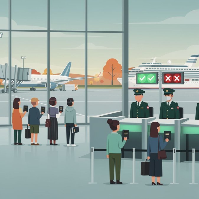 Border Checks Surge at Helsinki Airport as Cruise Season Peaks