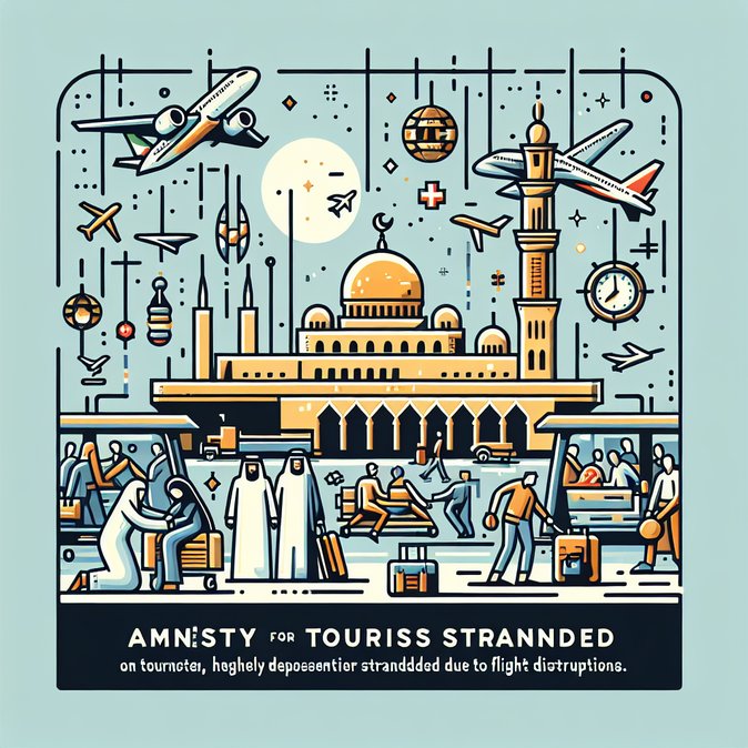 ICP Waives Overstay Fines, Grants Grace Period for Visitors Stranded by Airspace Closure