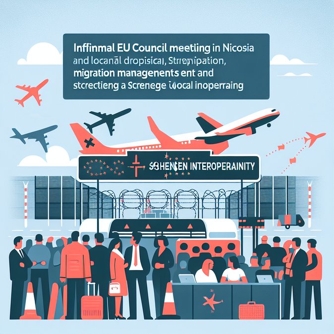 Accreditation Opens for EU Justice & Home Affairs Council in Nicosia; Migration and Schengen Dominate Agenda