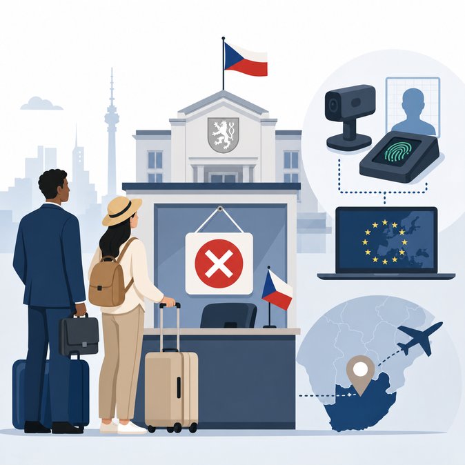 Czech Embassy in Pretoria pauses visa services as IT upgrade begins