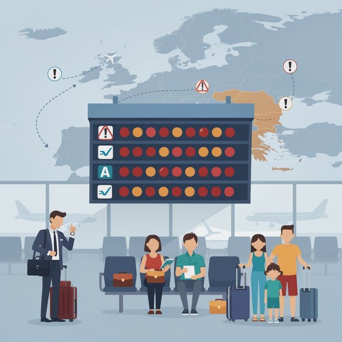 1 225 retards de vols en Europe : les voyageurs à destination de l’Espagne prévenus d’un été chaotique