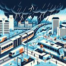 Severe storms slam Czechia, halting train and road traffic and causing emergency evacuations