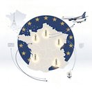 EU Official Journal adds five French airports to authorised external-border list