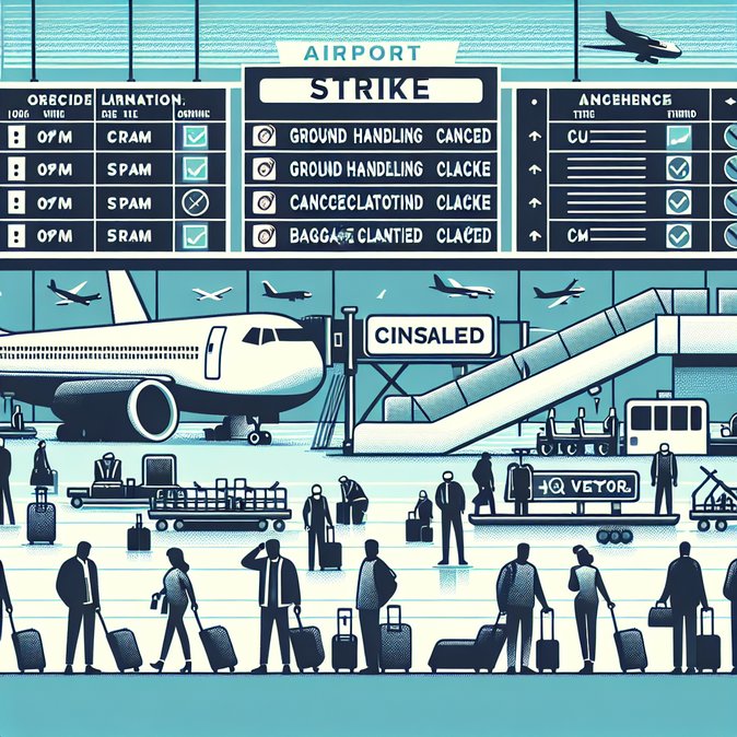 24-hour airport strike paralyses Milan, Pisa & Florence on 29 October—carry-on only advised