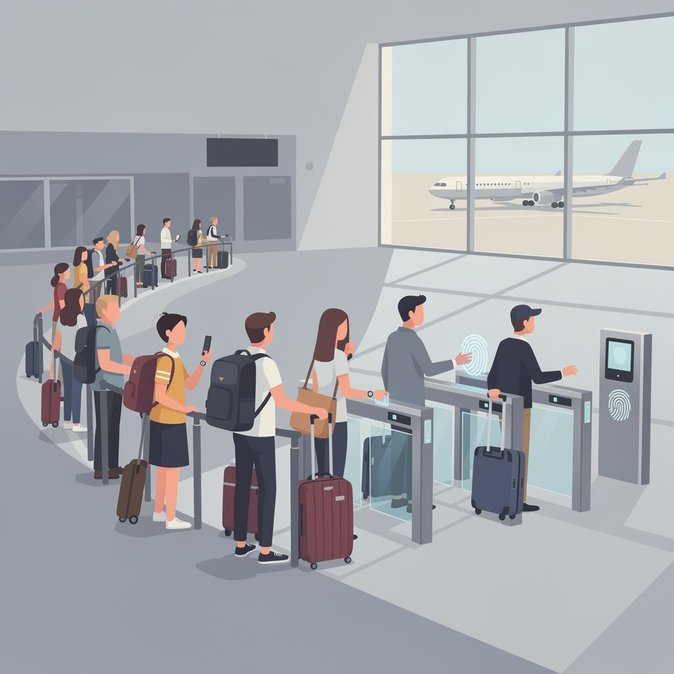 瑞安航空称欧盟指纹检查可能导致英国游客排长队混乱