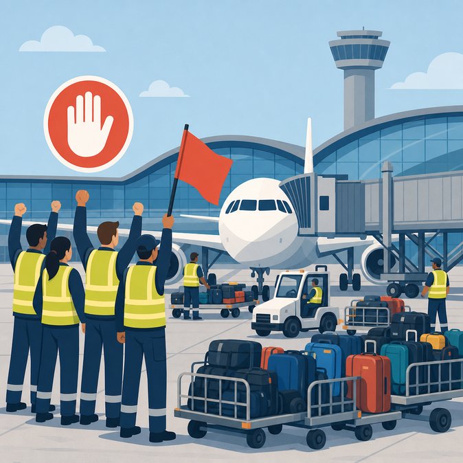Ground-Staff Strike Announced for 18 June at Paris-Charles de Gaulle Airport