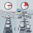 Les données en temps réel révèlent un temps d'attente record de 99 minutes à la frontière biélorusse-polonaise, au poste de Koroszczyn.