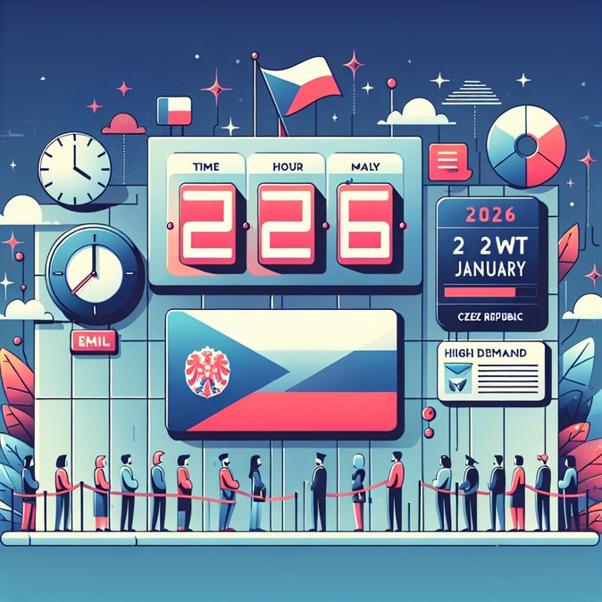 Czech Embassy in Dublin Posts New Visa-Appointment Slots for 21 January and Beyond