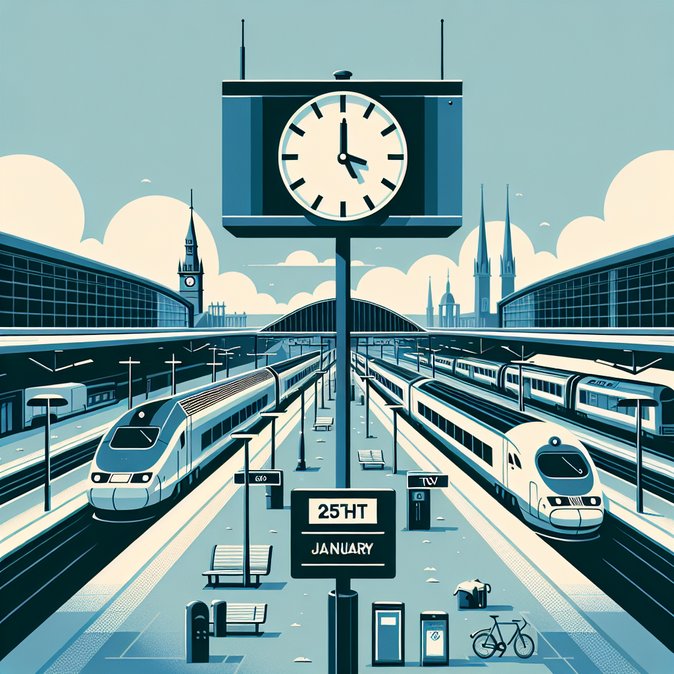 Five-day national railway strike to hit Belgian and cross-border trains from 25 January