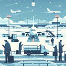 Brussels Airport cancels 40 flights as heavy snow triggers code-orange warning