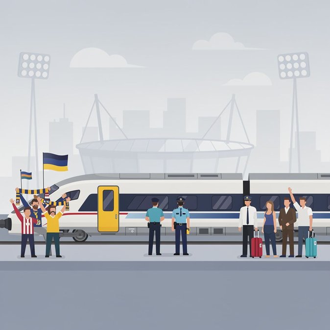 Swiss rail union demands clear security and funding rules for dedicated football fan trains