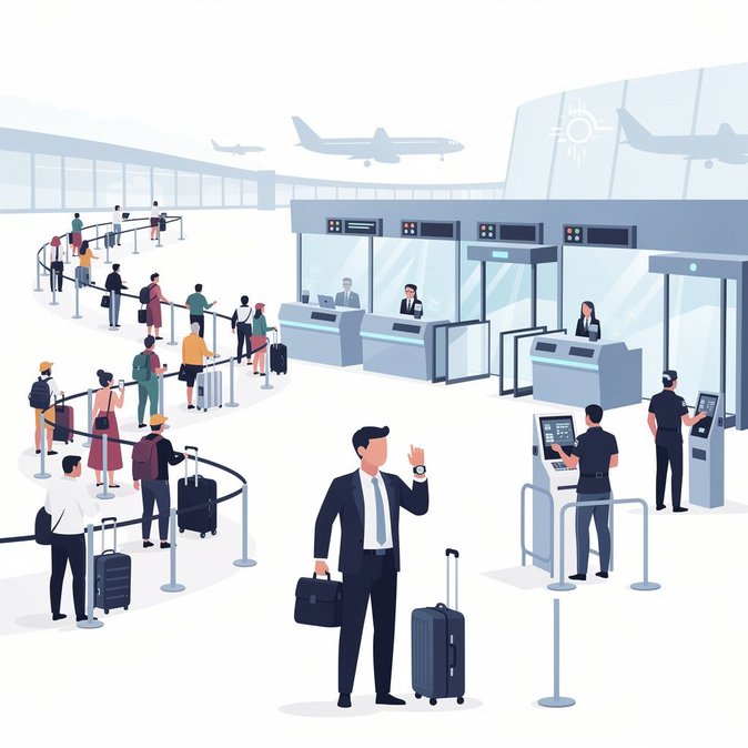 Les temps d'attente aux contrôles des passeports à CDG et Orly explosent avec le début du pic estival