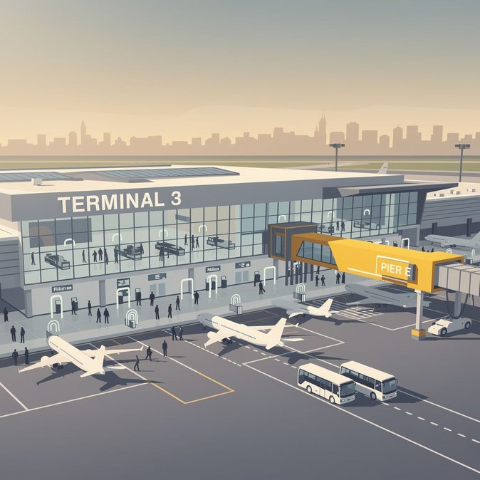 Delhi’s IGI Airport unveils plan to boost international capacity by 50 % with new Pier E