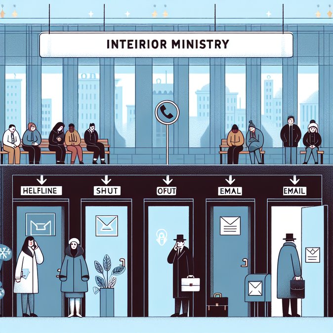 Interior Ministry Shuts Immigration Hotlines Until 2 January, Putting January Permit Renewals at Risk