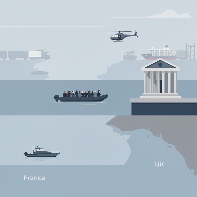 Teen migrant jailed in UK for piloting record-breaking Channel boat from France