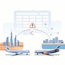 فلاي دبي والإمارات توقفان رحلاتهما إلى إسرائيل؛ وتأخيرات متتالية تؤثر على محوري دبي وأبوظبي