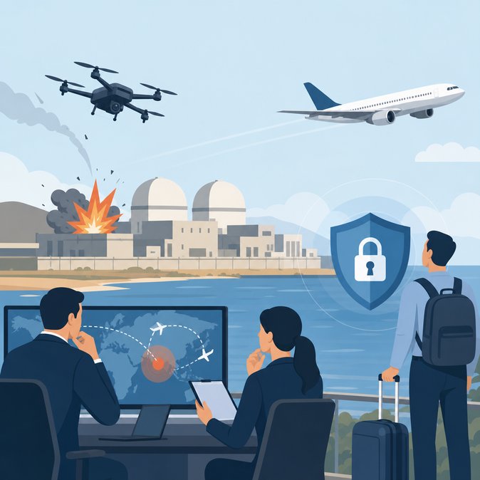Global Condemnation and Heightened Security After Drone Strike Near UAE’s Barakah Nuclear Plant