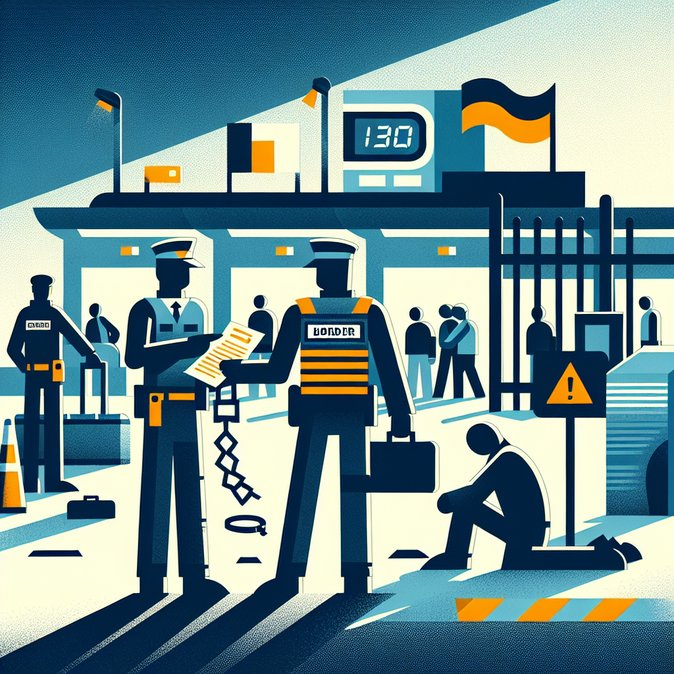 Border Police in Kehl Foil Attempted Illegal Entry and Enforce Outstanding Arrest Warrant