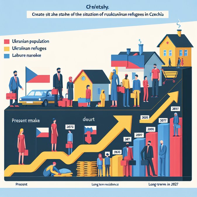 Interior-Ministry data show Ukrainian refugee population in Czechia climbs to 382,000