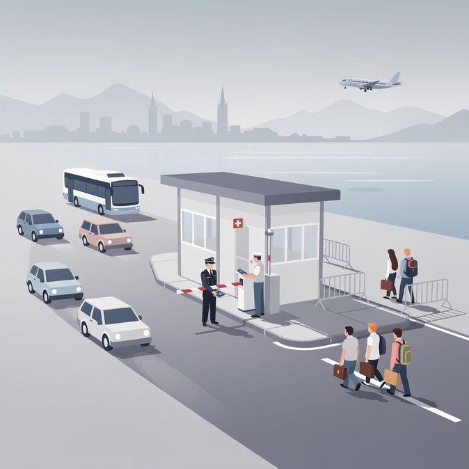 G7 Summit Triggers Temporary Swiss–French Border Checks and Route Closures Around Geneva