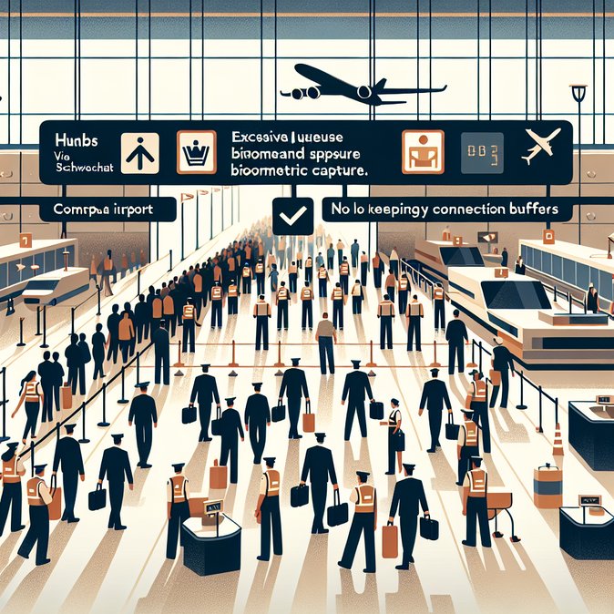 EU grants ‘built-in flexibility’ to new Entry/Exit System after airports from Vienna to Paris report long queues
