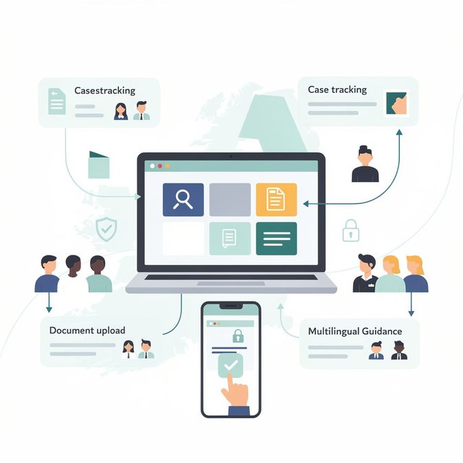 Oficina de Protección Internacional Lanza Nuevo Portal para Solicitantes Anteriores al 12 de Junio