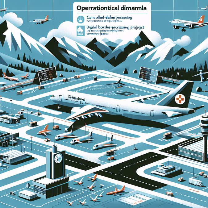 Europe-wide flight disruption ripples into Zurich and Geneva, stranding Swiss business travellers