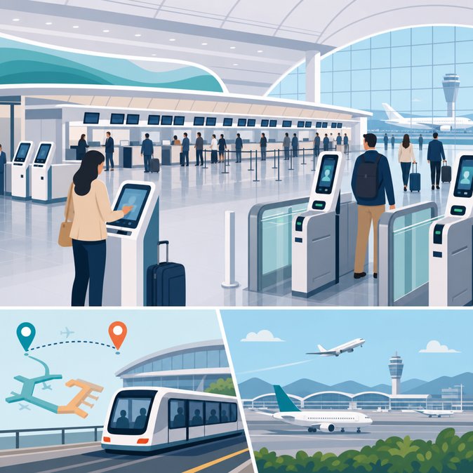 Hong Kong International Airport’s New Terminal 2 Begins Operations, 15 Airlines Shifting Check-in Counters