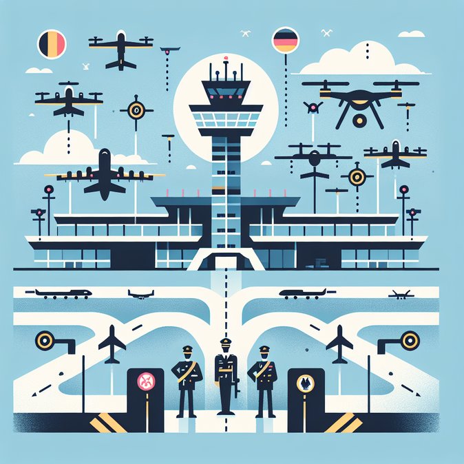 France Deploys Anti-Drone Unit to Belgium as Airspace Disruptions Persist