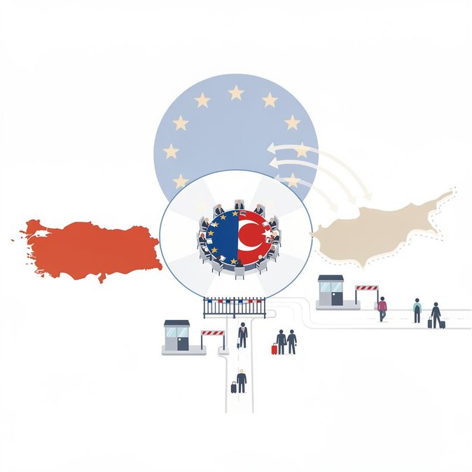 Reunión UE-Turquía sobre el tema de Chipre podría desbloquear la cooperación fronteriza