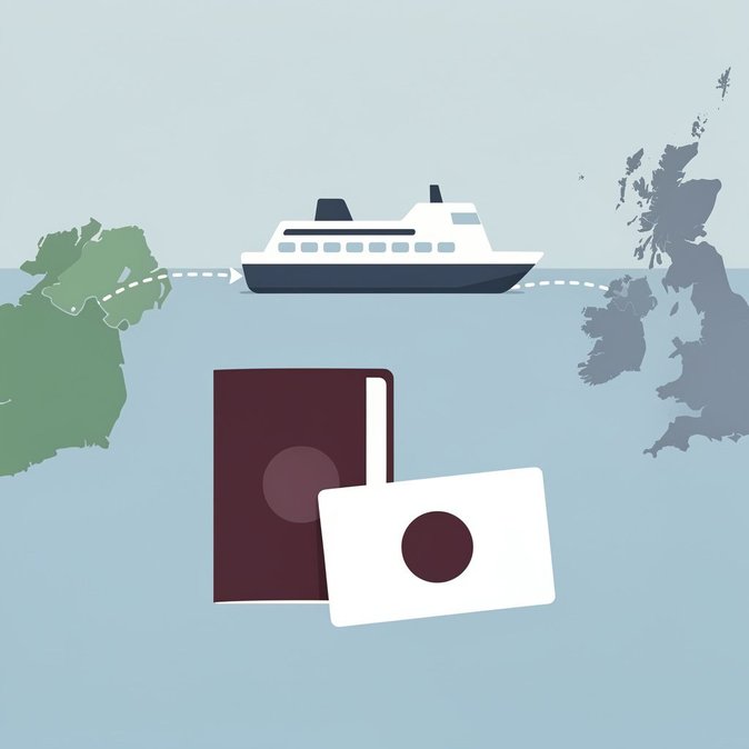 شركة Irish Ferries وشركة Stena Line تعلنان عن فرض فحوصات إلزامية لجوازات السفر أو بطاقات جواز السفر على خطوط الرحلات بين أيرلندا والمملكة المتحدة