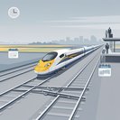 Una falla en la vía desvía los servicios de Eurostar, interrumpiendo el corredor Bruselas–Ámsterdam