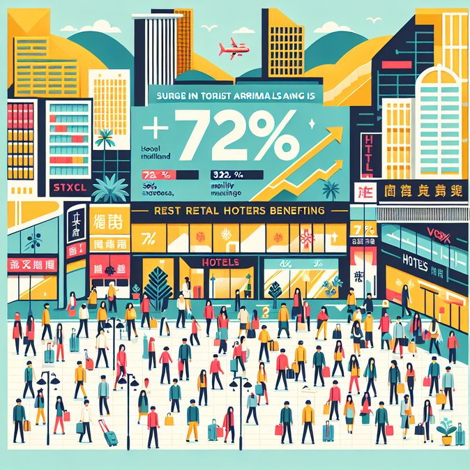 Mainland visitor numbers jump 72 % during extended New Year break, Immigration data show