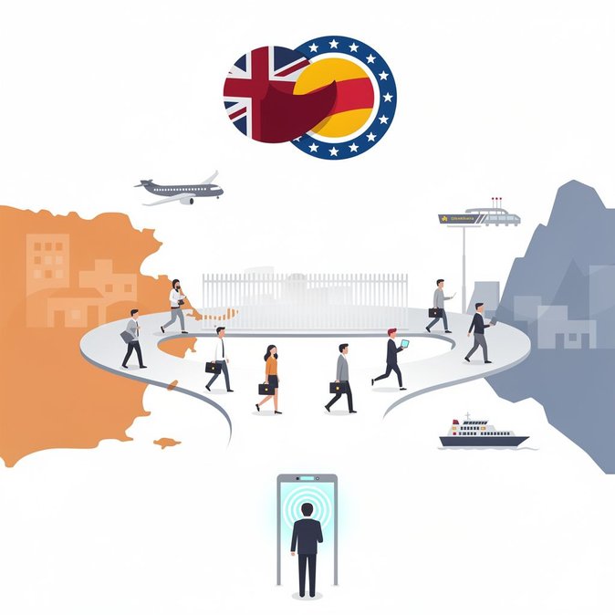 Spain and UK Scrap Gibraltar Border Fence, Schengen Rules Take Over