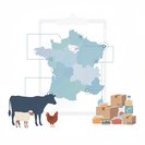 France issues updated map of SPS border-control posts for live animals and food products