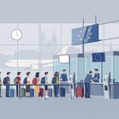 فحوصات الحدود البيومترية تتسبب في طوابير تمتد لساعات في مطار براغ مع بدء موسم الصيف المزدحم