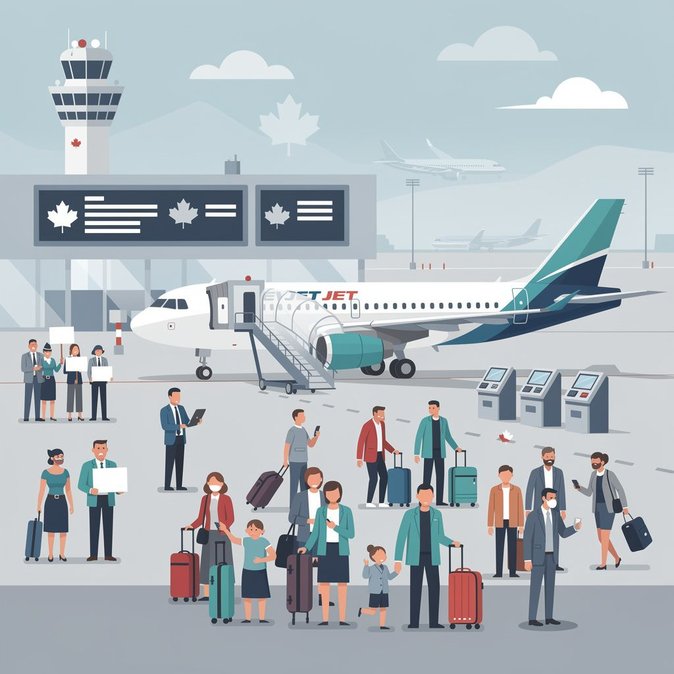 WestJet Cabin Crew Issues 72-Hour Strike Notice Ahead of August Long Weekend