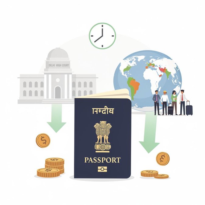 El Tribunal Superior de Delhi ordena al Gobierno revisar el aumento de tarifas de pasaportes que afecta a los NRIs