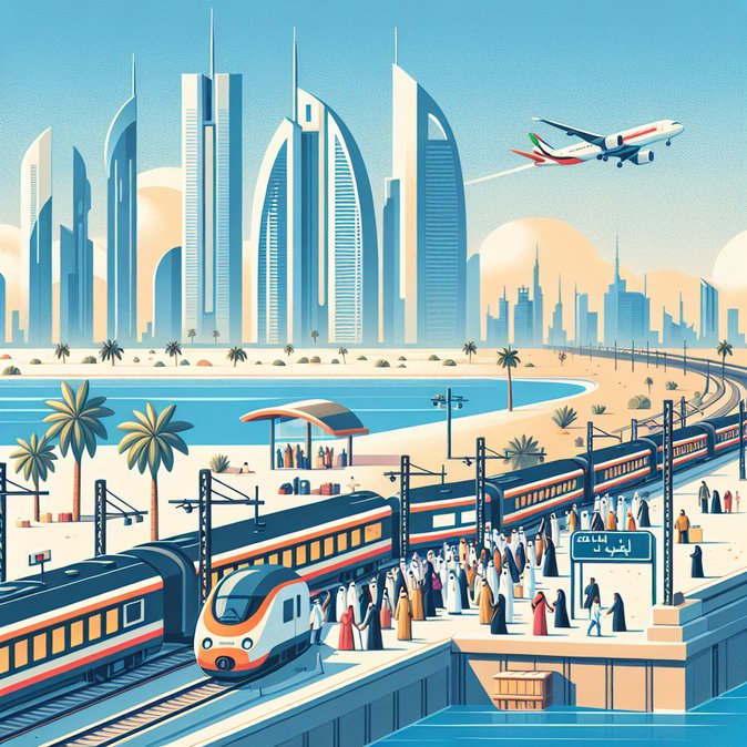 Etihad Rail runs first emergency passenger services, moving 350 people from Saudi border to Abu Dhabi