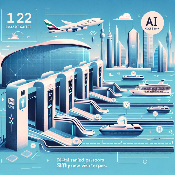 122 next-gen Smart Gates go live at DXB as UAE unveils AI-Specialist and Maritime Tourism visas