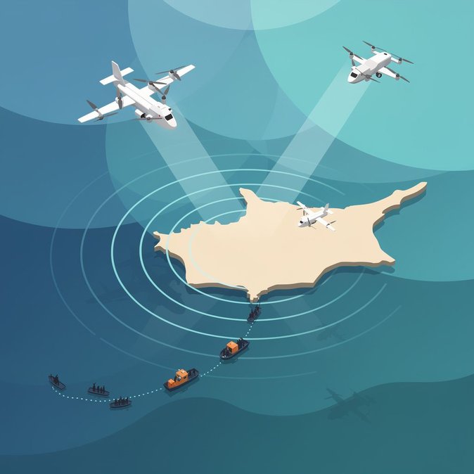 Cyprus deploys long-range drones for coastal migration surveillance