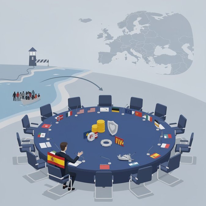 Grande-Marlaska demands EU financial solidarity over Ceuta crisis at Luxembourg interior council