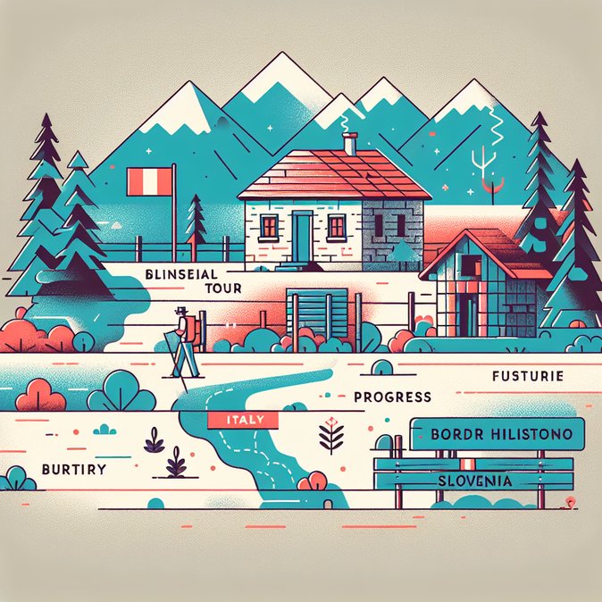 Cross-border heritage walk re-opens former Rafut frontier huts on Italy–Slovenia border