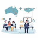 نائب وزير الهجرة يعلن للجالية في ملبورن عن قرب إطلاق خدمات تأشيرات مبسطة
