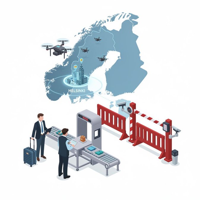 UK issues updated Finland travel advice highlighting drone incidents and Russian border-crossing rules