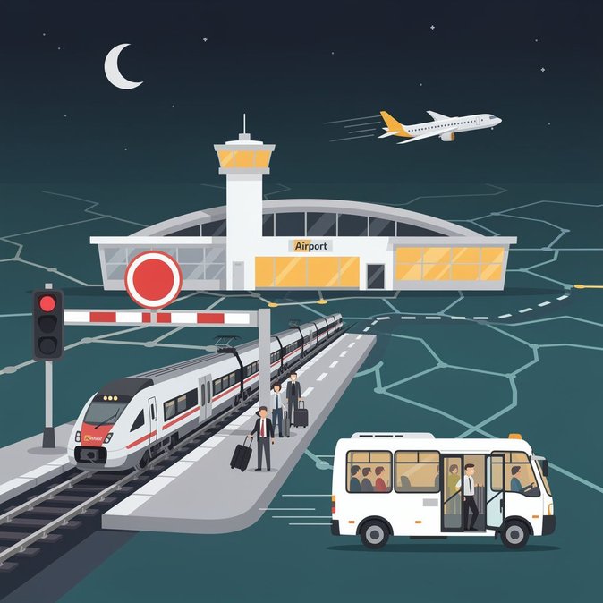 Trabajos nocturnos en las vías cortan el acceso del S-Bahn al Aeropuerto de Frankfurt del 25 de junio al 10 de julio