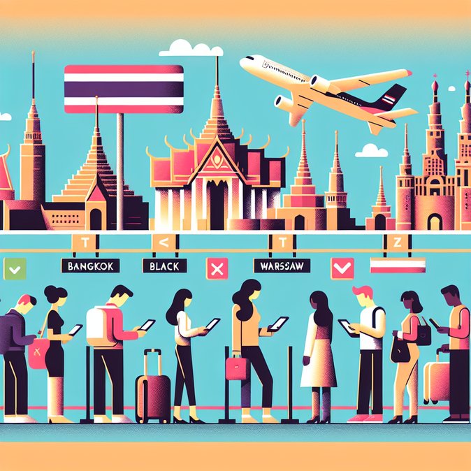 Embassy in Singapore opens registration for Bangkok-Warsaw rescue flight and reminds travellers of Thai entry rules